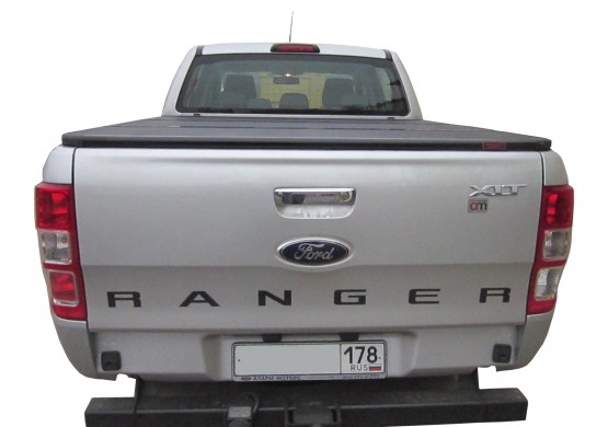 Жесткая трехсекционная крышка Ford Ranger T6 (2012+)